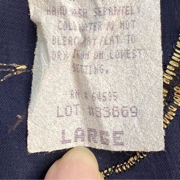 🚨FINAL OFFER Moda International Black Sheer Button Down Top Size Large - Picture 12 of 16